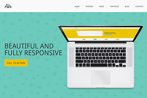 Air Responsive Bootstrap Template