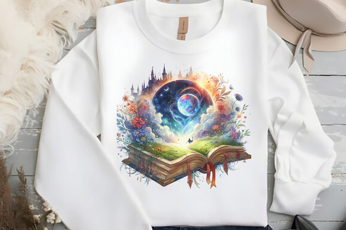 beautiful Fantasy Book, an Illustration by DreamCafeArt (Photo 5 of 7)