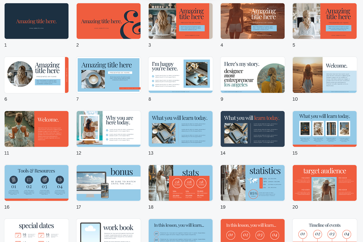 Modern Canva Presentation Template, a Templates & Theme by Kudo Studios (Photo 3 of 7)