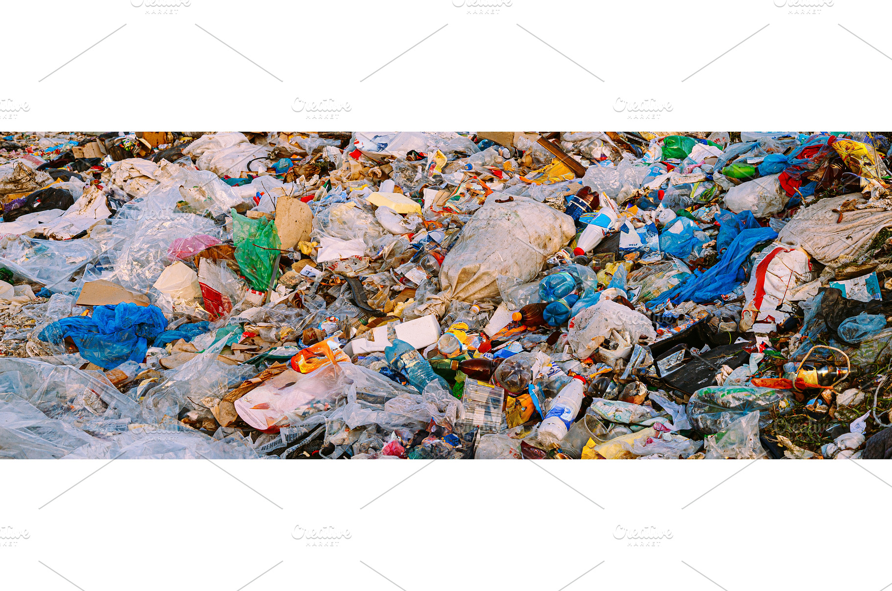 Junkyard Of Domestic Garbage In, an Industrial Photo by Our Amazing World
