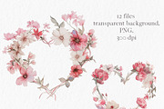 Spring Florals Clipart PNG, an Object Graphic by MyLittleMeow (Thumbnail 2 of 6)