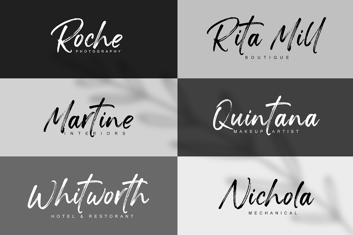 Rocksill, a Script Font by alphArtype (Photo 2 of 12)