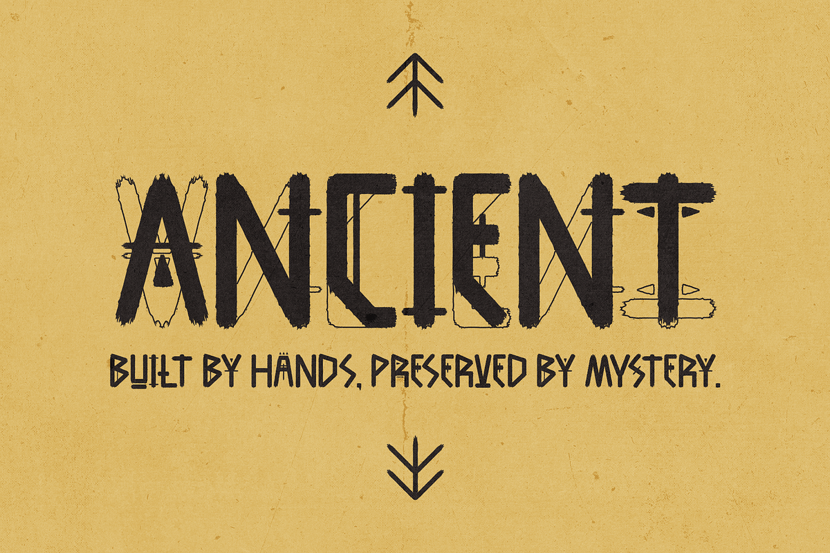 Kleopatra – Brush Ethnic Geometric, a Sans Serif Font by Inviline.co (Photo 11 of 15)