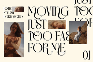 Glamora Stylish Display Font