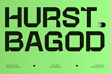 Hurst Bagod Modern Display Font