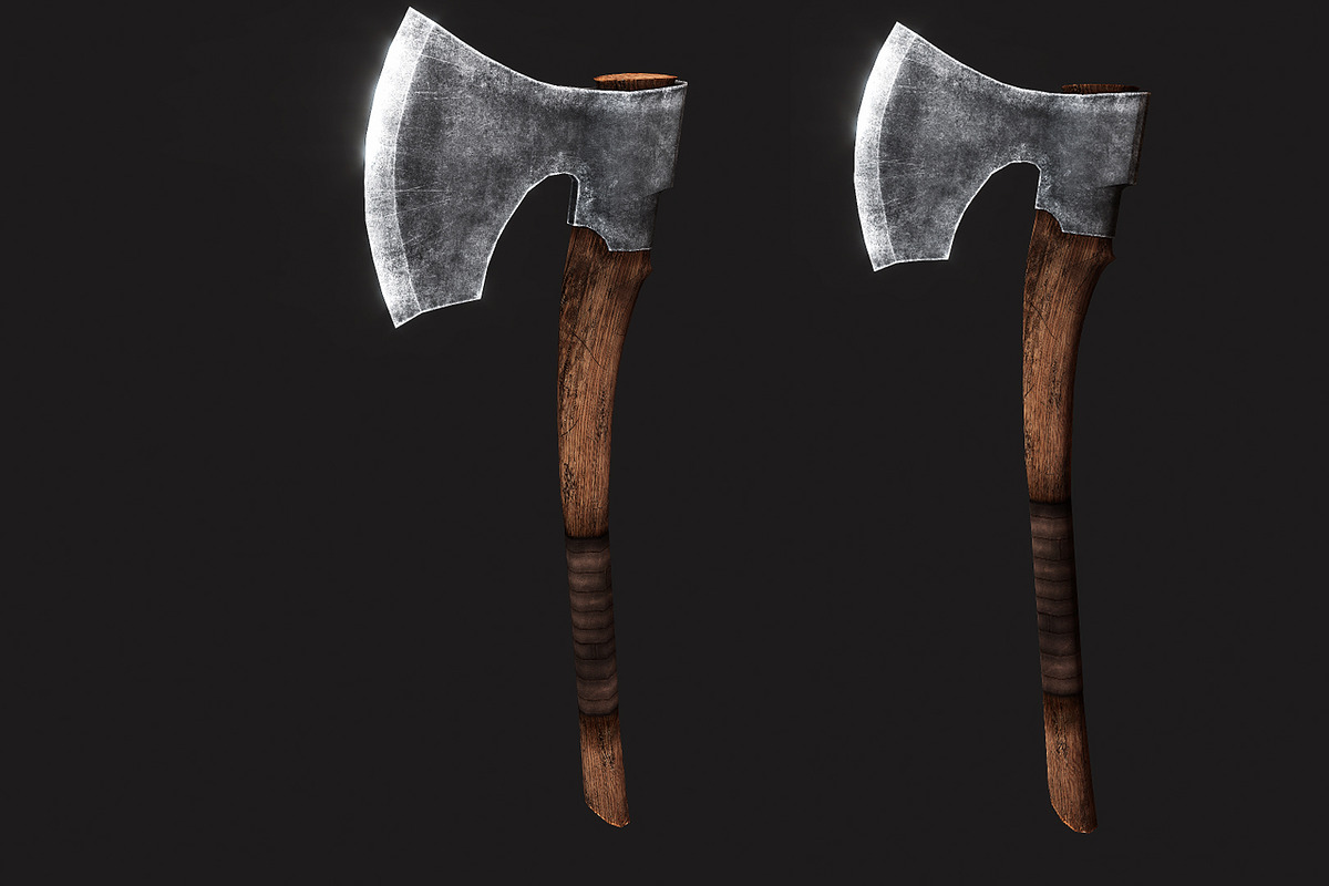 Viking Axes Collection, an Object 3D Model by GamePoly (Photo 6 of 23)