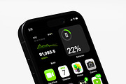 Phone App Icon Mockup, an iPhone Mockup by AKMAL STUDIO (Thumbnail 2 of 5)