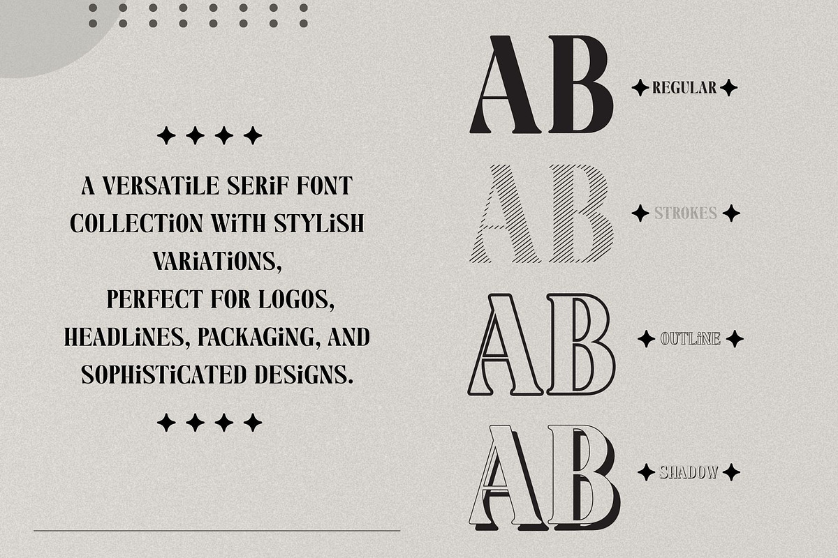 Fox Brielle Font, a Serif Font by Fox7 By Rattana (Photo 2 of 13)