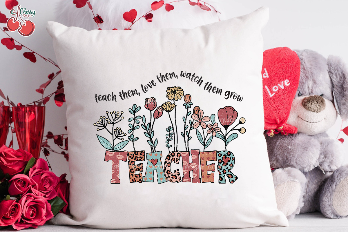 Teacher Valentine Sublimation Bundle, a Graphic by Cherry.designs (Photo 7 of 7)
