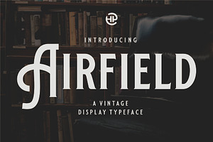 AIRFIELD - Vintage Typeface