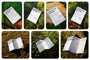 Field & Fold Print Mockup Bundle, a Books & Magazine Mockup by Usethis Mockup (Thumbnail 1 of 8)