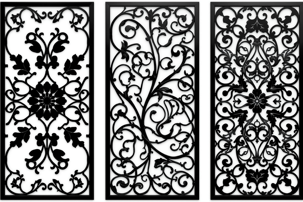 Ornamental Laser Cut Design Pack, an Illustration by Gfx_Store (Photo 18 of 21)