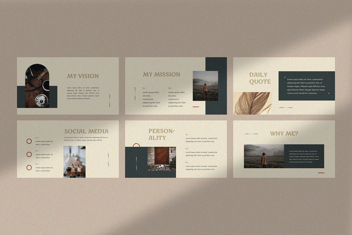 BIGCREATE - Creative Resume, a Presentation Template by Dankudraw (Photo 5 of 6)