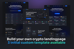 Cryptocurrency & Trading Web UI Kit