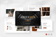 Museum Presentation Powerpoint, a Presentation Template by Annora Studio (Thumbnail 1 of 5)