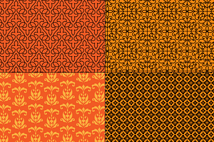 Halloween Patterned Pumpkins