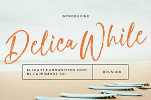 Delica While