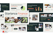 Finance Company PowerPoint, a Presentation Template by Loin Studio (Thumbnail 1 of 4)