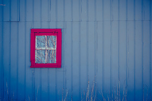Red window