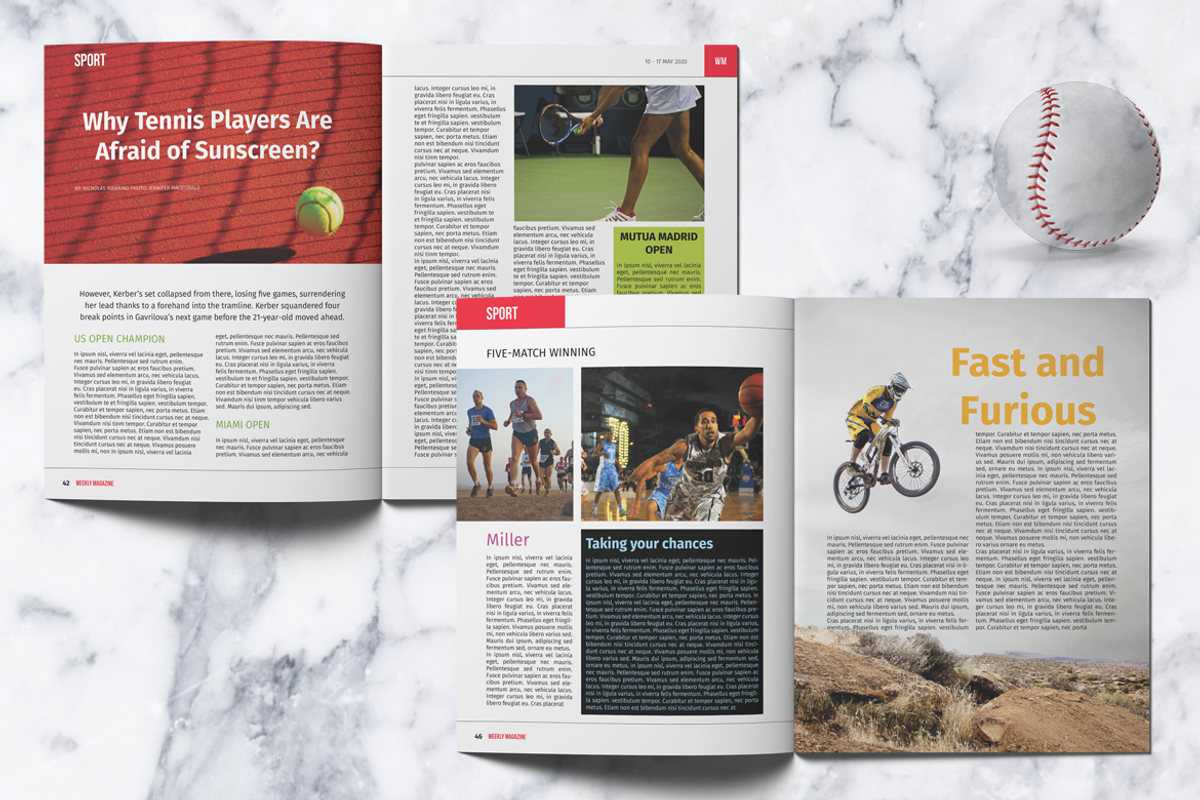 WEEKLY - News Magazine, a Magazine Template by Boris Cupac (Photo 15 of 17)