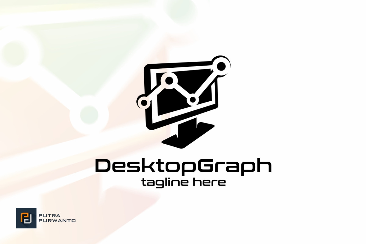 Desktop Graph - Logo Template, a Branding & Logo Template by putra_purwanto