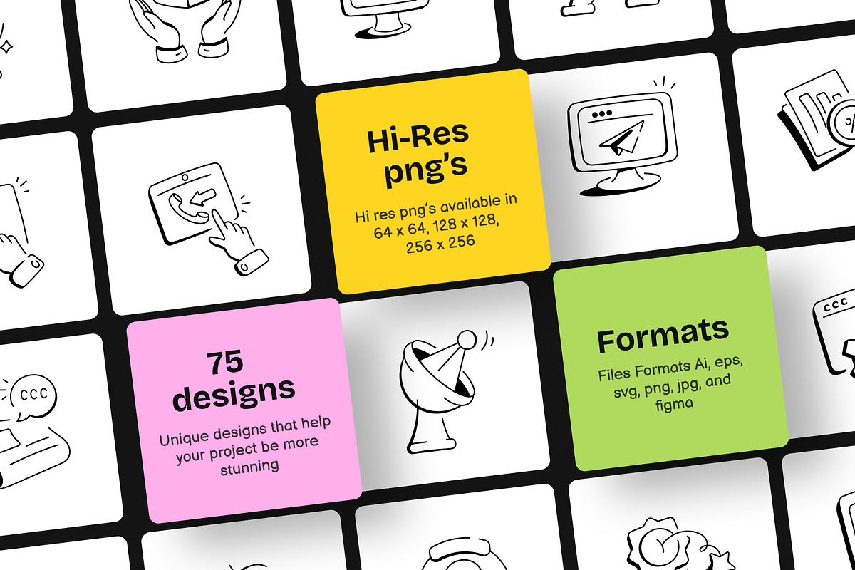 Marketing and Communication Icons, an Outline Icon by Vectors Market (Photo 5 of 6)