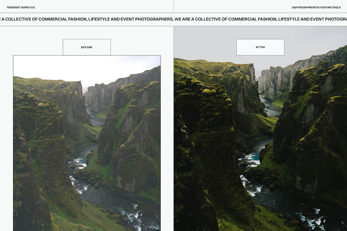 A Song Of Ice - Lightroom Presets, a Preset Add-On by Truesight Supply Co. (Photo 3 of 10)
