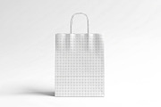Paper Shopping Bag Mockup, a Packaging Mockup by PixelWink (Thumbnail 2 of 3)