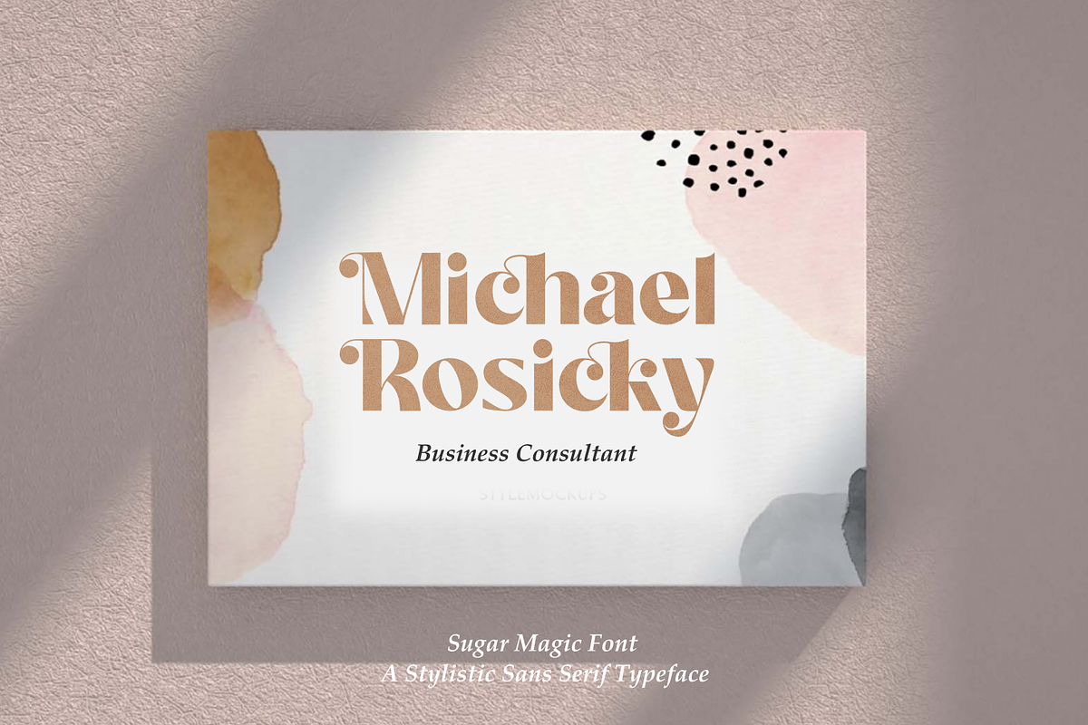 Sugar Magic, a Sans Serif Font by zeenesia (Photo 13 of 25)