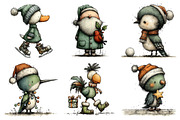Winter Bird Clipart Bundle, an Illustration by Daily.Designs (Thumbnail 5 of 5)