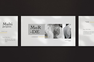 MoRDE - Stylist Minimal Google Slide