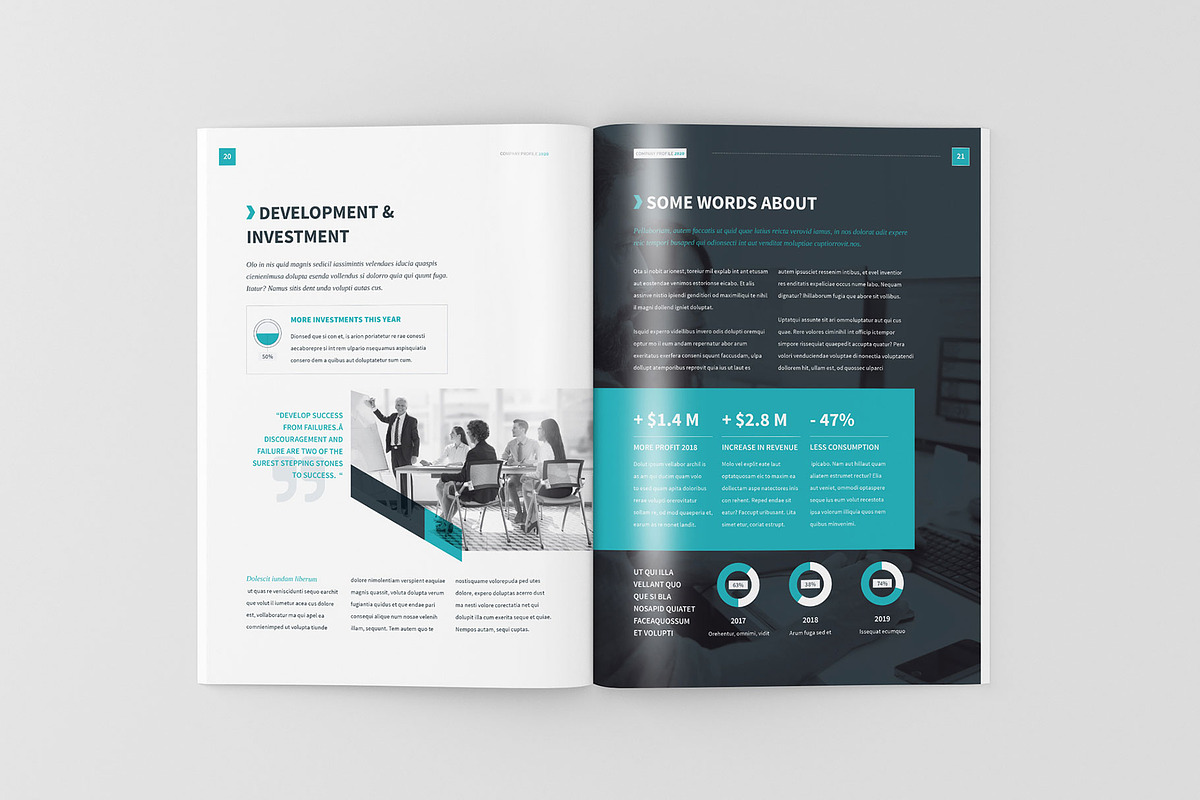 Company Profile for Indesign, a Brochure Template by Imagination Area (Photo 12 of 13)