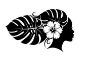 Floral Woman Face Silhouette Bundle, an Illustration by jahid234 (Thumbnail 17 of 31)