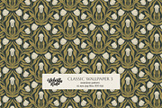 Classic Wallpaper Vol 3, a Wallpaper Graphic by Bloomart Studio (Thumbnail 1 of 5)