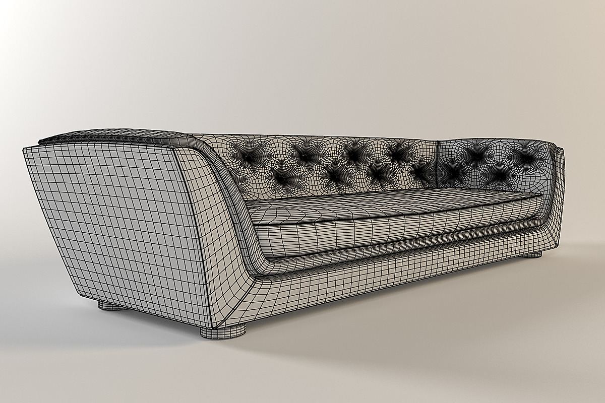 Gekka velvet sofa by inDahouze, a Furniture 3D Model by inDahouze (Photo 5 of 6)