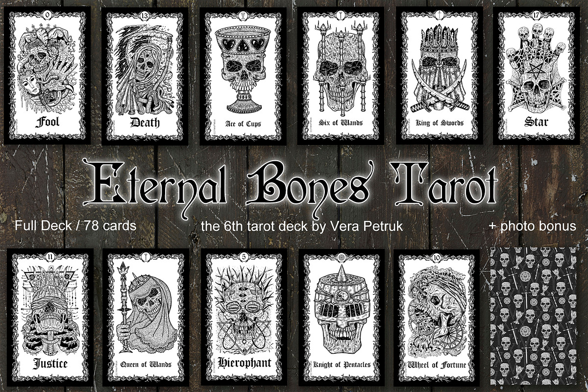 Eternal Bones Tarot, an Illustration by Samiramay (Photo 1 of 11)