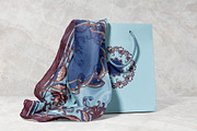 Art Nouveau Lily Garland Scarf, an Object Graphic by ilustrinna (Thumbnail 9 of 10)