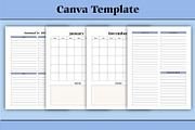 Garden Planner Canva Interior KDP V2, a Stationery Template by Designmela01 (Thumbnail 3 of 5)