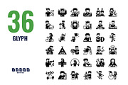 144 Kid Hobbies Icon Set, an Outline Icon by Foxyard studio (Thumbnail 4 of 6)