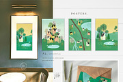 Green Flowering Land.Landscape maker, a Texture Illustration by Dinkoobraz (Thumbnail 4 of 11)