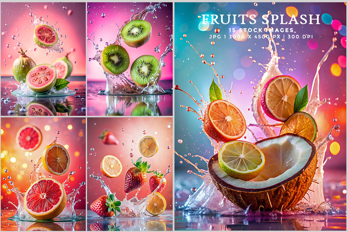 Fruits Splash, a Food & Drink Photo by Digital Art Creations (Photo 2 of 5)