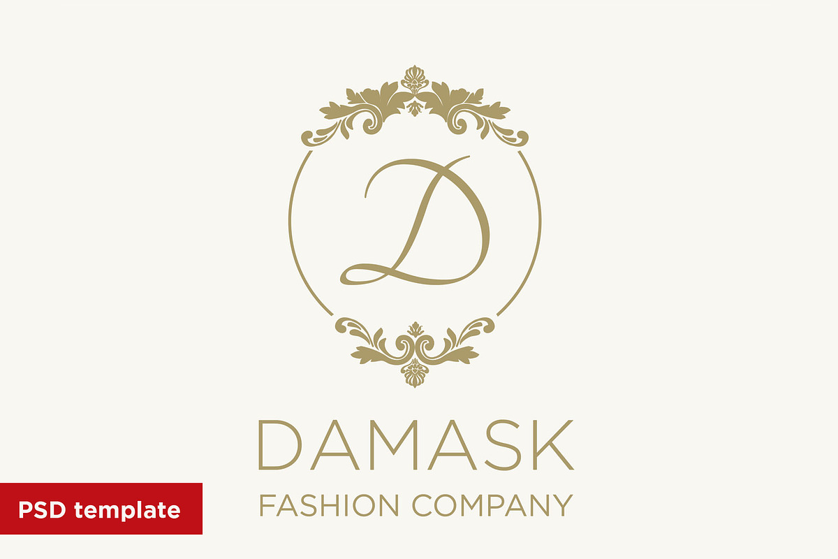 Damask, royal baroque emblem, PSD, a Templates & Theme by Bloom21Art (Photo 1 of 3)