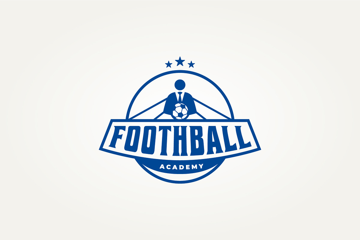 soccer sports academy icon logo, a Branding & Logo Template by Blazybone (Photo 2 of 2)