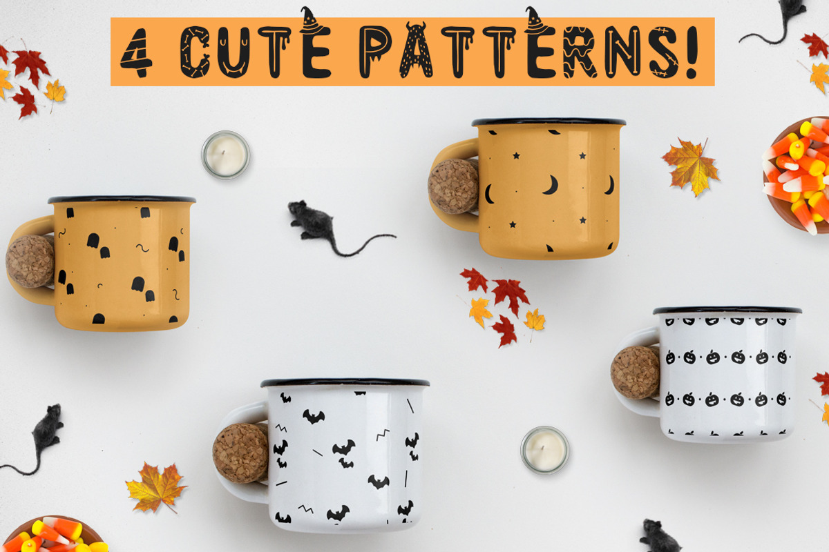 Spooky font + EXTRAS! preview 3