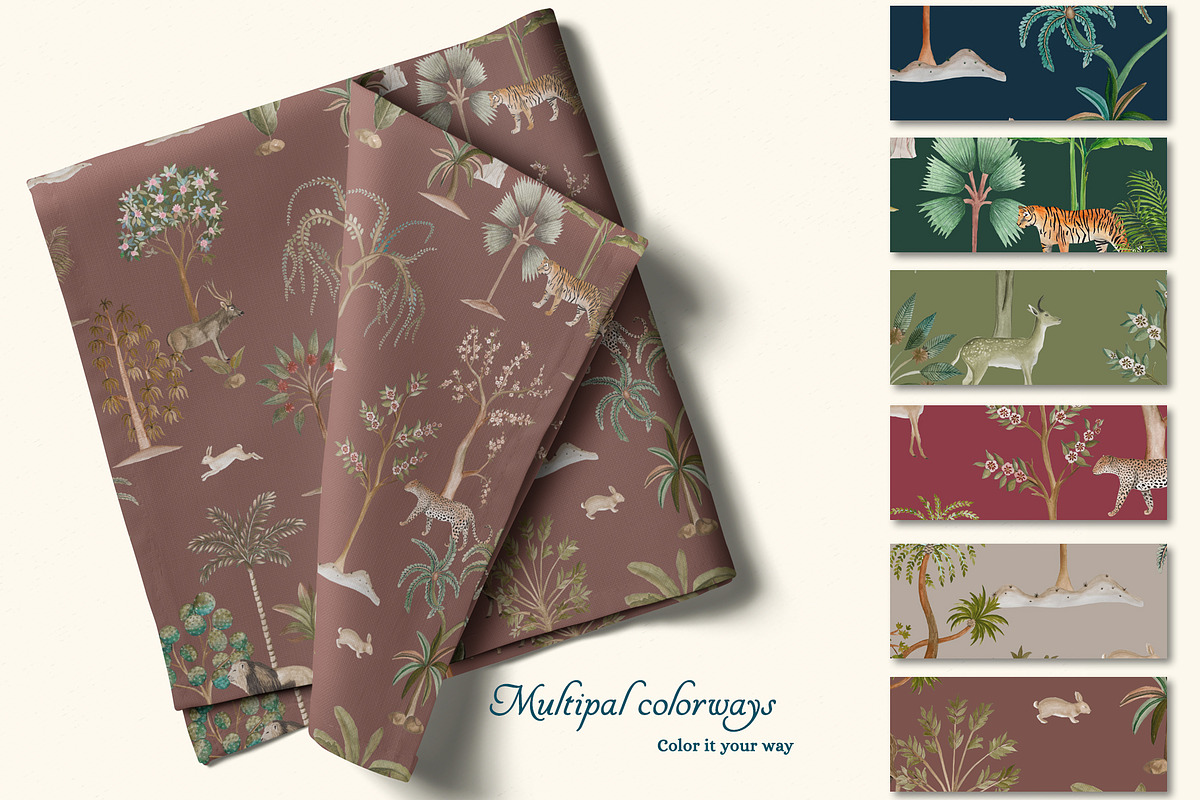 Wild Bloom Prints & Patterns, a Pattern Graphic by GND ART STUDIO (Photo 2 of 8)