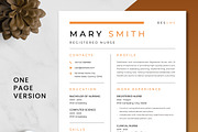 Registered Nurse Resume Template, a Resume Template by ResumeInventor (Thumbnail 2 of 9)