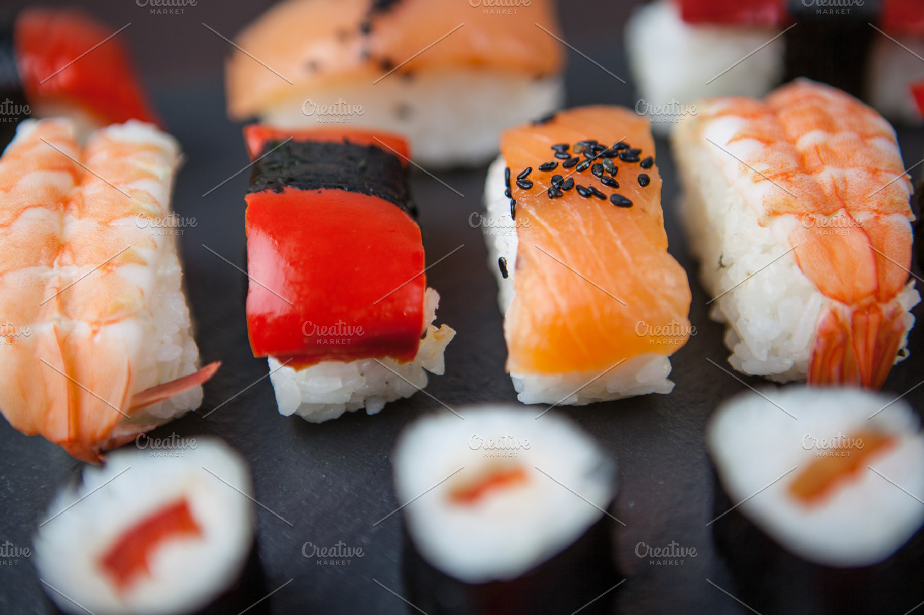 Sushi Closeup, a Food & Drink Photo by Tom Eversley