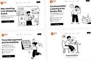 Social Media & Marketplace, a Technology Illustration by orenjidesign (Thumbnail 6 of 8)