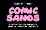 Comic Sands! A Font For Good Times, a Sans Serif Font by Meg Lewis Fun House (Thumbnail 8 of 8)