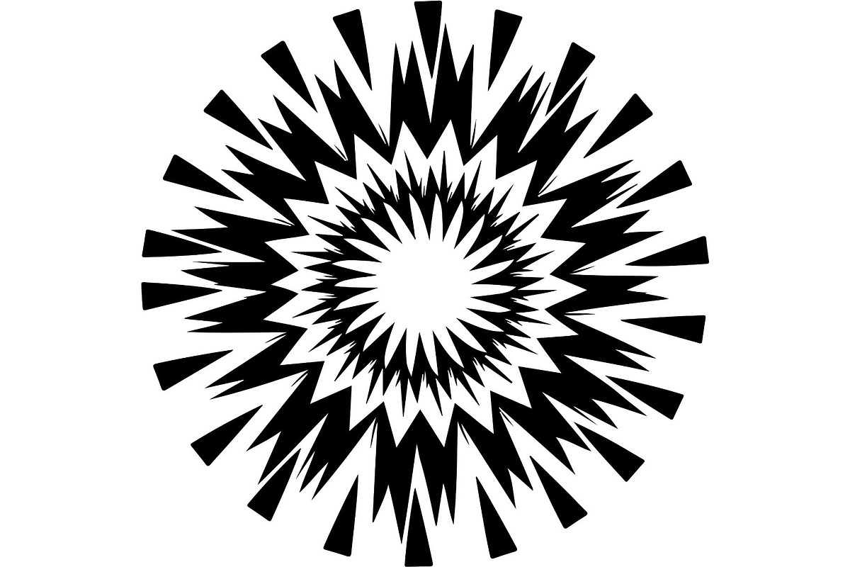 Abstract Circular Pattern, an Object Graphic by Designer_Momina (Photo 2 of 16)